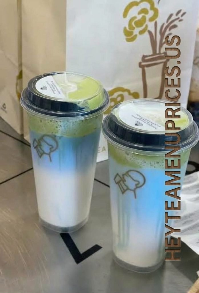 HEYTEA Matcha Cloud Coconut Blue