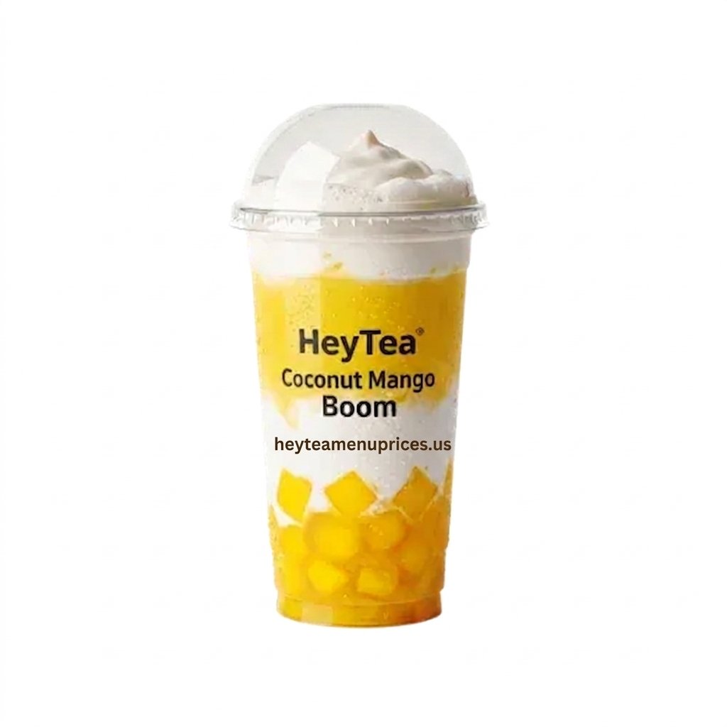 Coconut Mango Boom Heytea