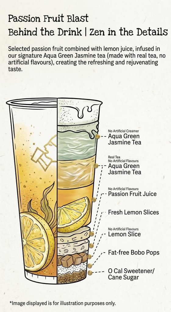 HeyTea Passion Fruit Blast