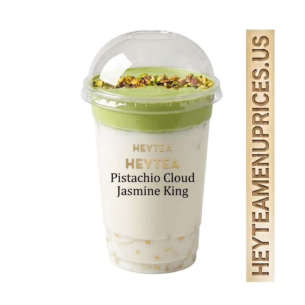 HeyTea Coconut Matcha Bobo